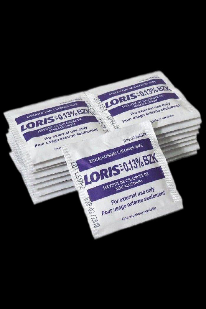 Serviettes antiseptiques au chlorure de benzalkonium LP126-01