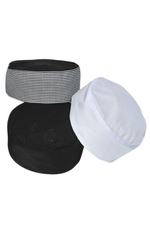 Cook hat with mesh CF460