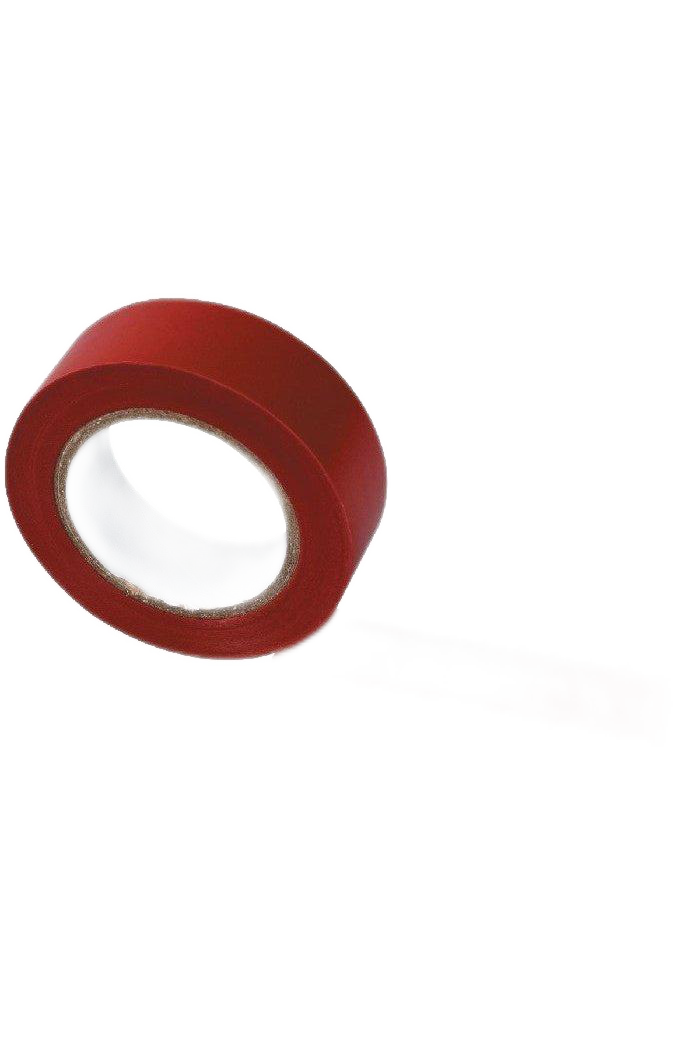 Ruban de marquage Forestier Rouge 1po x 200pi RHRG54-O