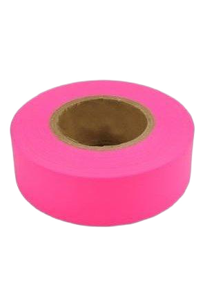 Ruban de marquage Forestier Rose 1po x 200pi RHR54-O