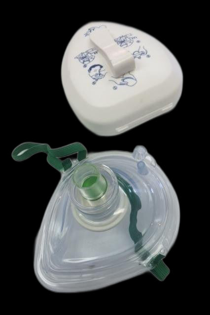 Premiers Soins Masque Resuscitator Pocket Mask ALMEDIC 80-9258