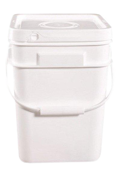 Seau carré en plastique