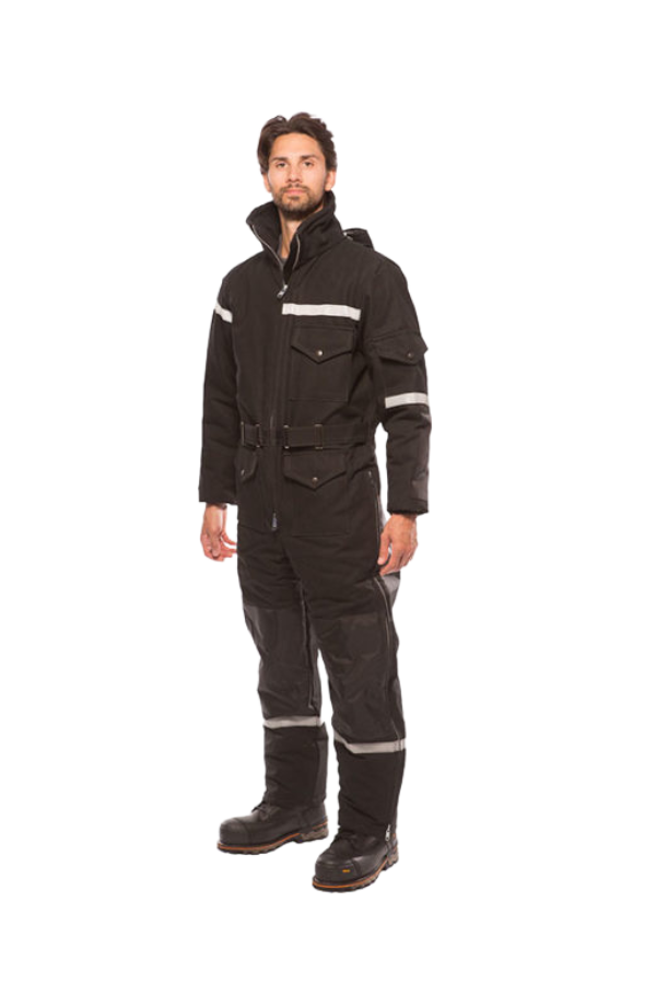 FLEECE PLUS cotton duck winter work coverall SN2550