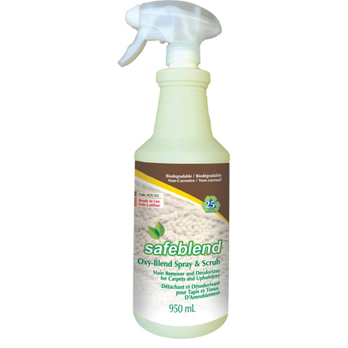 Détachant & désodorisant pour les tapis et meubles rembourrés, 950 ml, Bouteille à gâchette JD118