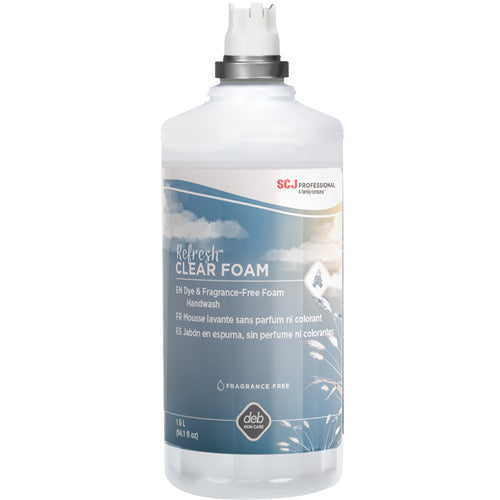 Savon transparent pour les mains RefreshMC, Mousse, 1,6 L, Sans parfum JL941