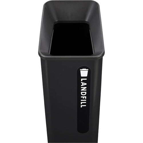 Bac d'ordures destinés à l'enfouissement Sustain, Plastique/Acier, 15 gal. US JP275