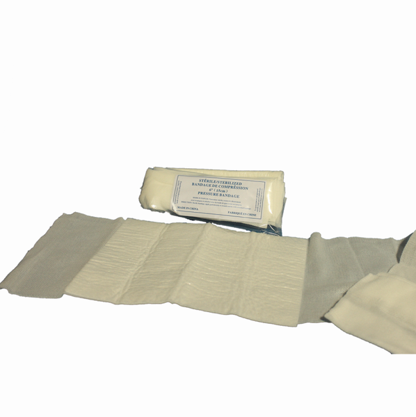 Pansement compressif stérile, 15 X 15 cm (6 X 6 po), vendu à l'unité
