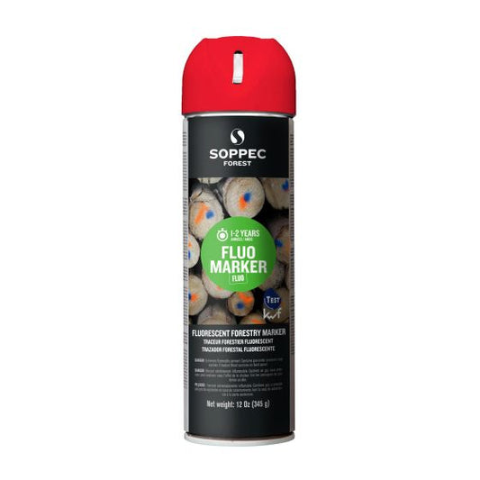 PEINTURE SOPPEC ROUGE FLUO   PSP105