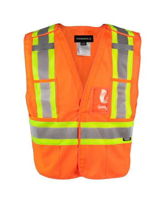 DETACHABLE 5-POINT HIGH VISIBILITY OPAQUE BIB 116600