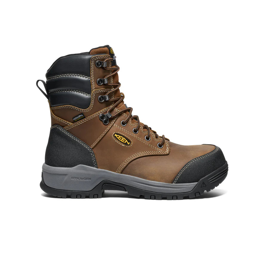 BOTTE  KEEN CSA EVANSTON+ CUIR NOIR  LARGEUR EE  1032281