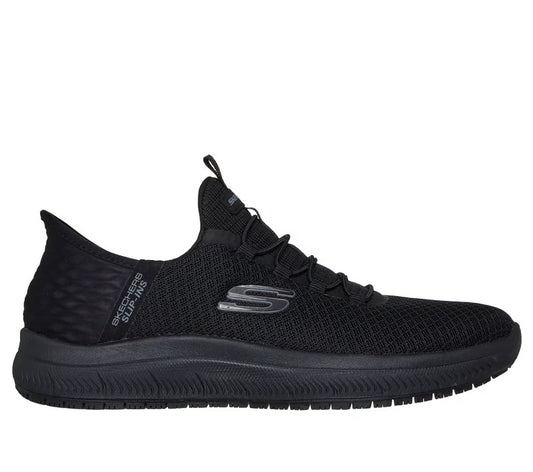 SOULIER SKECHERS FEMME SUMMITS SILP-INS NOIR 108144-BBK