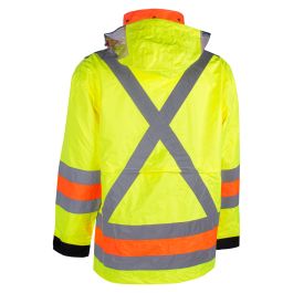 MANTEAU DE SIGNALEUR IMPERMÉABLE HI-VIZ GR.XL 116601TRJYL-XL