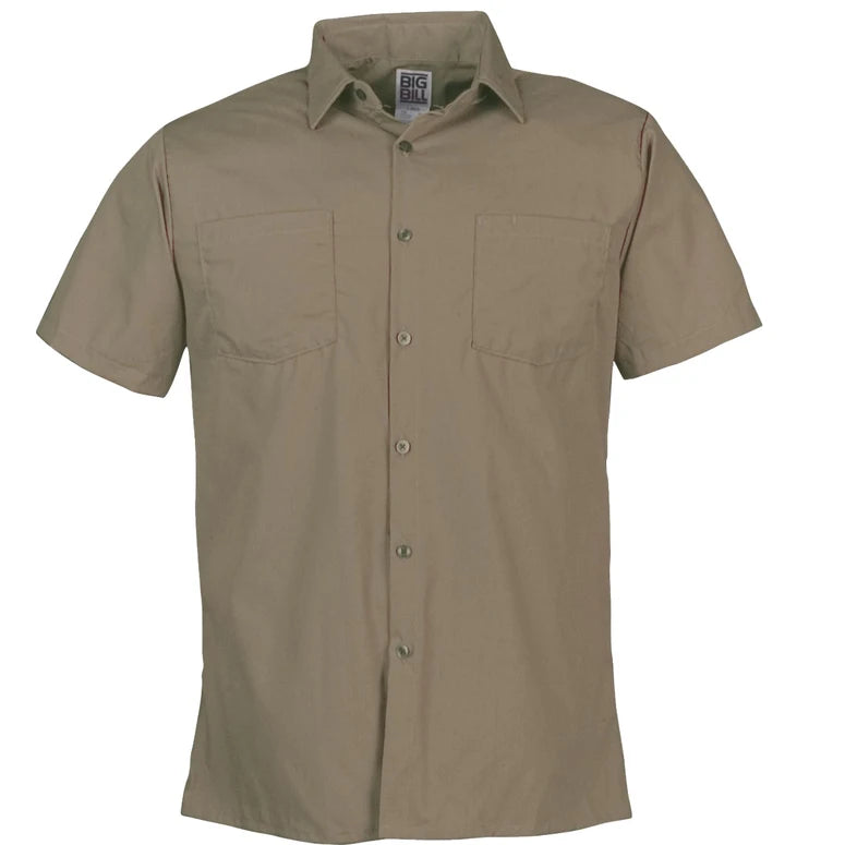 Chemise en «Poplin» Manche Courte Big Bill - 130