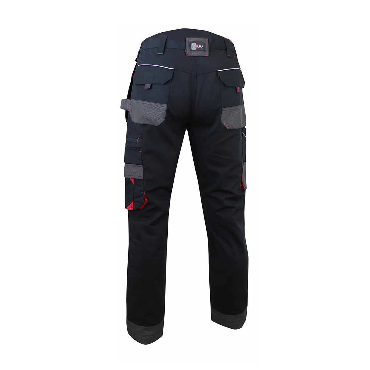 PANTALON MULTIPOCHE HUGOSTRONG NOIR   MINERAI