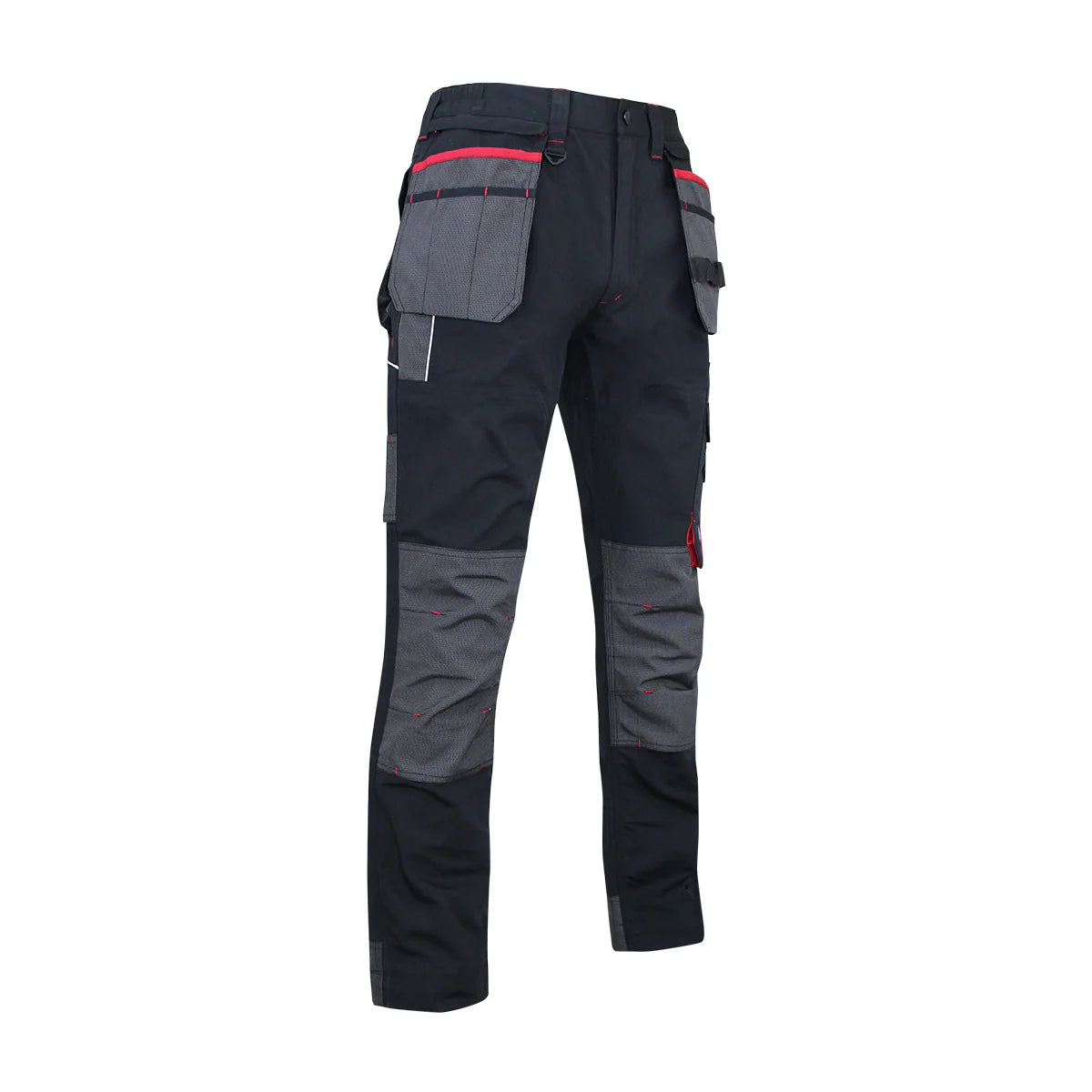 PANTALON MULTIPOCHE HUGOSTRONG NOIR   MINERAI