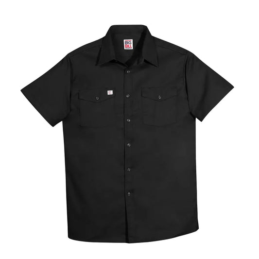 Chemise de Travail à Boutons Manche Courte Big Bill - 137