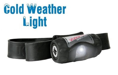 LAMPE FRONTALE VIZION 1 BANDEAU EN CAOUTCHOUC NOIR  17006