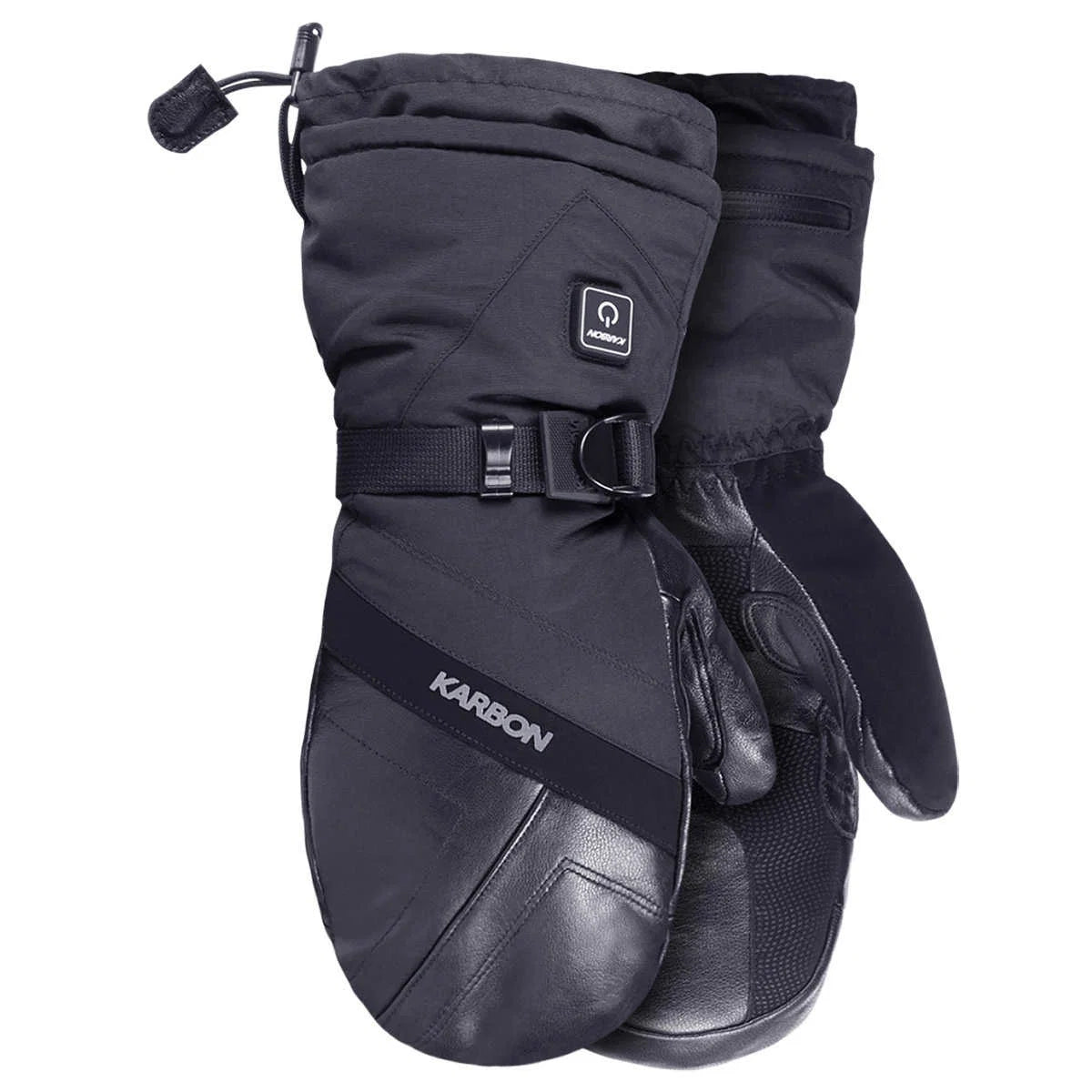 MITAINE KARBON GOATSKIN NOIR GR:XL  77-2880-PXL