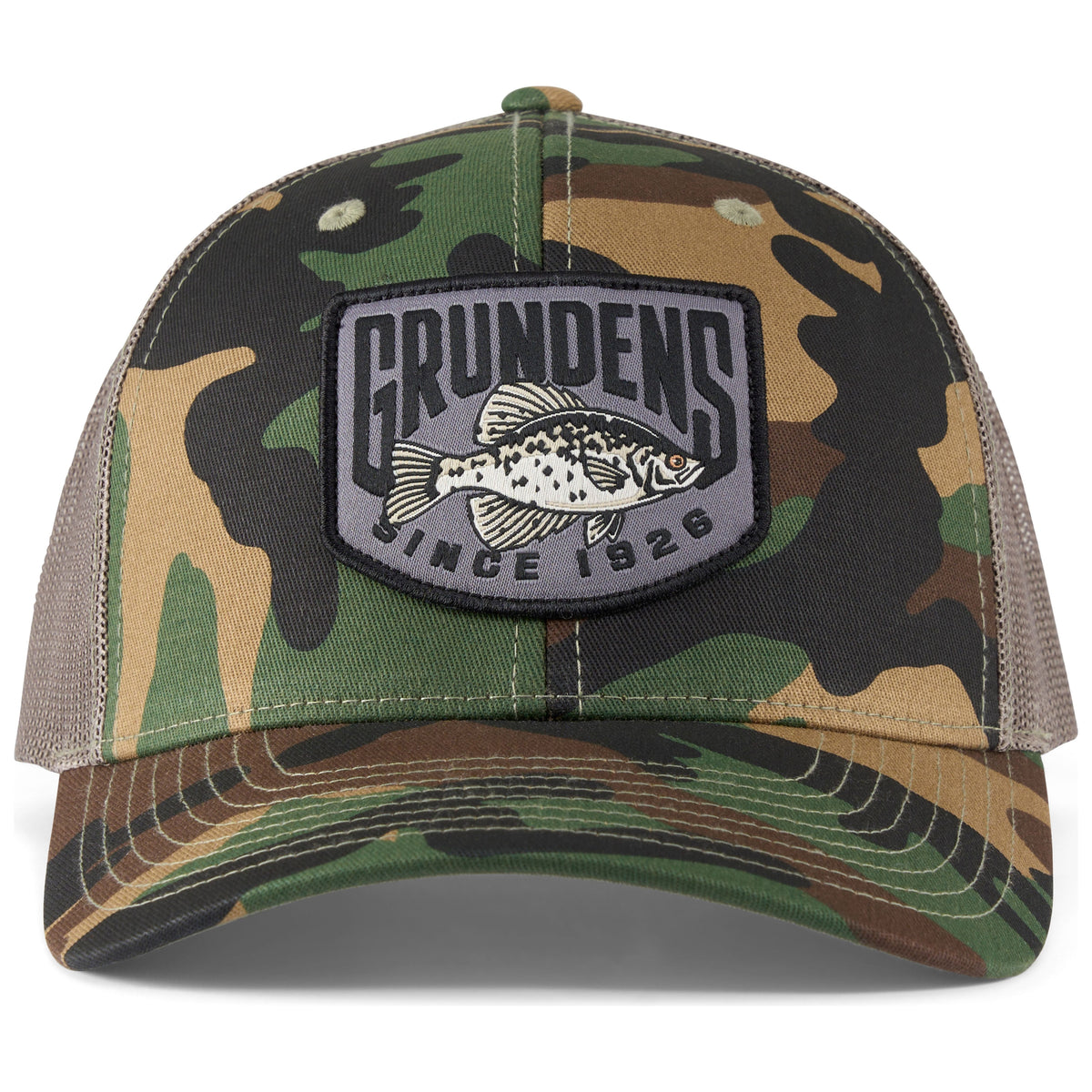CASQUETTE GRUNDENS CRAPPIE PATCH TRUCKER  50461-349
