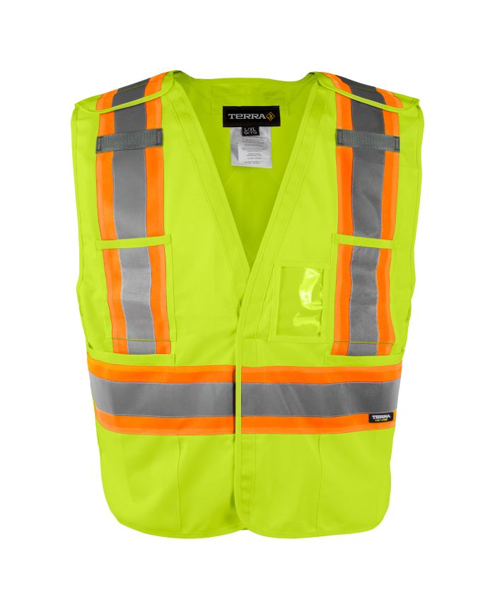 DETACHABLE 5-POINT HIGH VISIBILITY OPAQUE BIB 116600