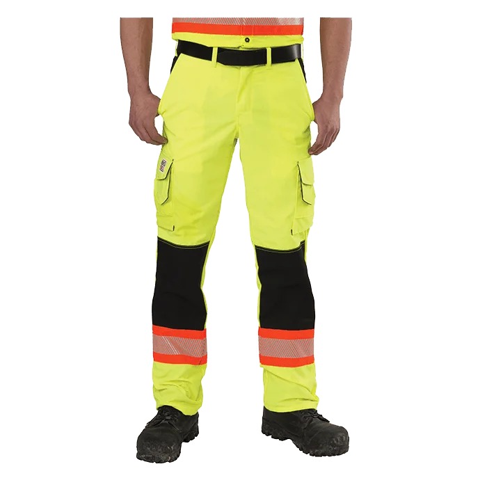 Pantalon Cargo HV Jaune Big Bill - 3234HVT