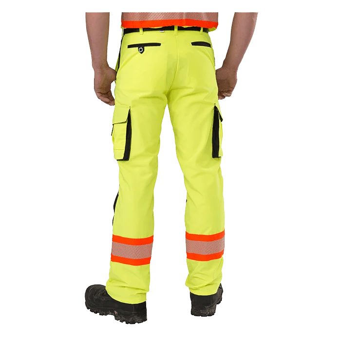 Pantalon Cargo HV Jaune Big Bill - 3234HVT