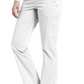 Women's White Cross Straight Leg Allure Uniform Pants #351