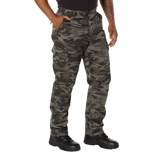 PANTALON ROTHCO TACTICAL BLACK CAMO GR. 2XL  3844-2XL