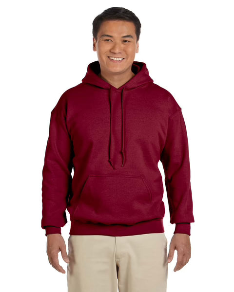 HOODIE HOMME GILDAN ANTIQUE CHERRY RED GR.L   001850-ACR-L