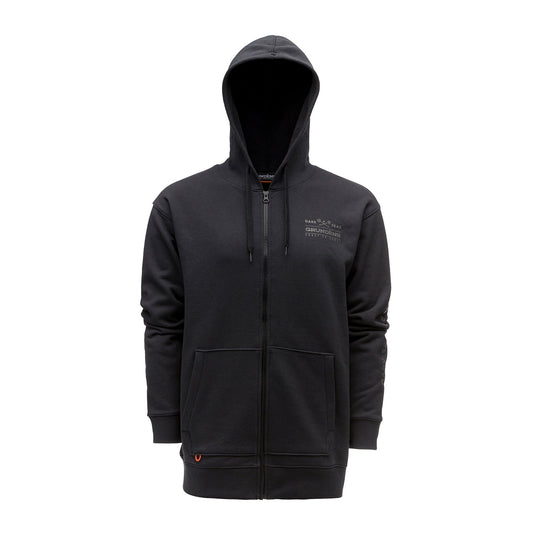 HOODIE GRUNDENS DARK SEAS X ZIPPER GR:M   50351-001-M
