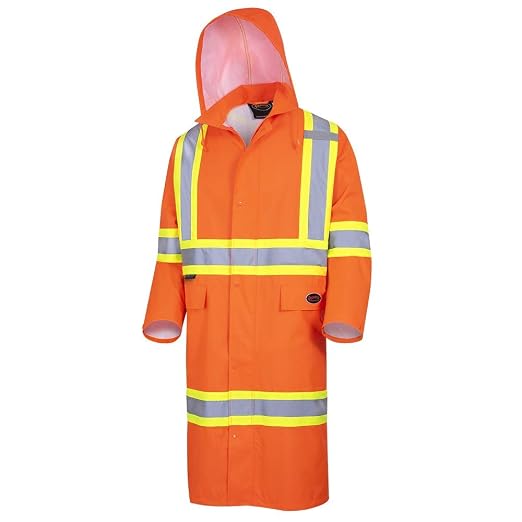 MANTEAU LONG PIONEER IMP.ORAGE AVEC B/F 300 DENIER GR:XL