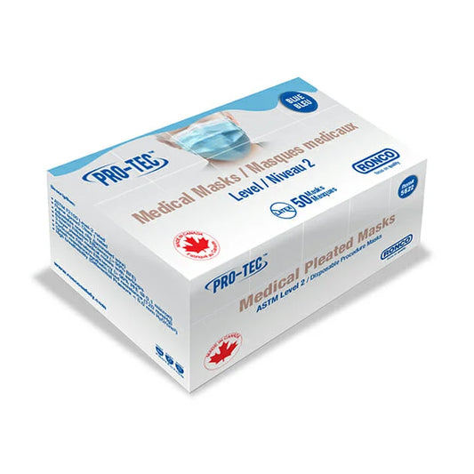 MASQUE MÉDICAUX RONCO ASTM NIVEAU 2, BTE/50   5622