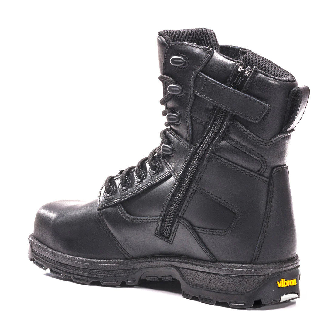 ROYER BLACK BOOT WITH ZIPPER ARTIC GRIP 5704AG