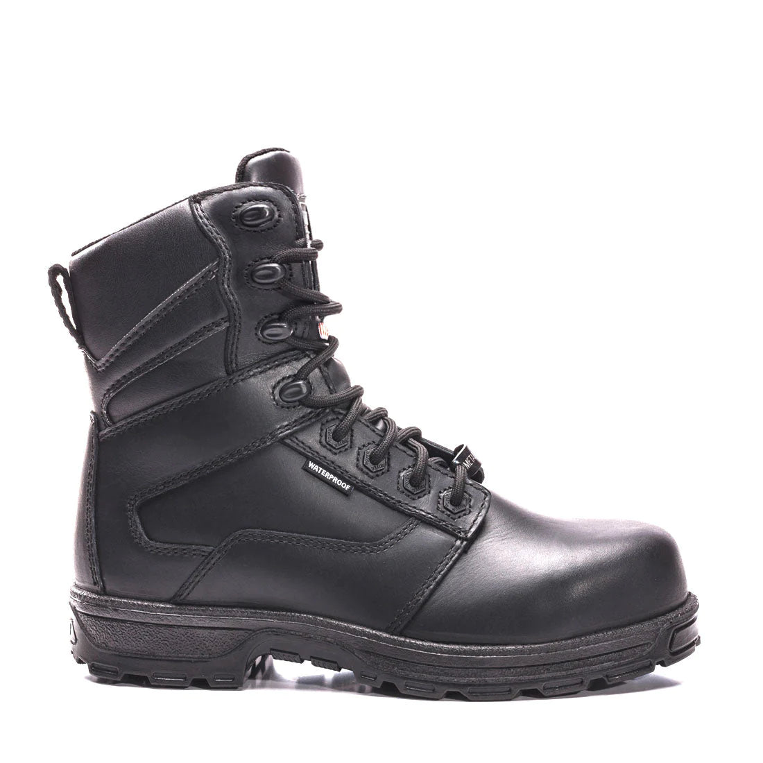 ROYER BLACK BOOT WITH ZIPPER ARTIC GRIP 5704AG