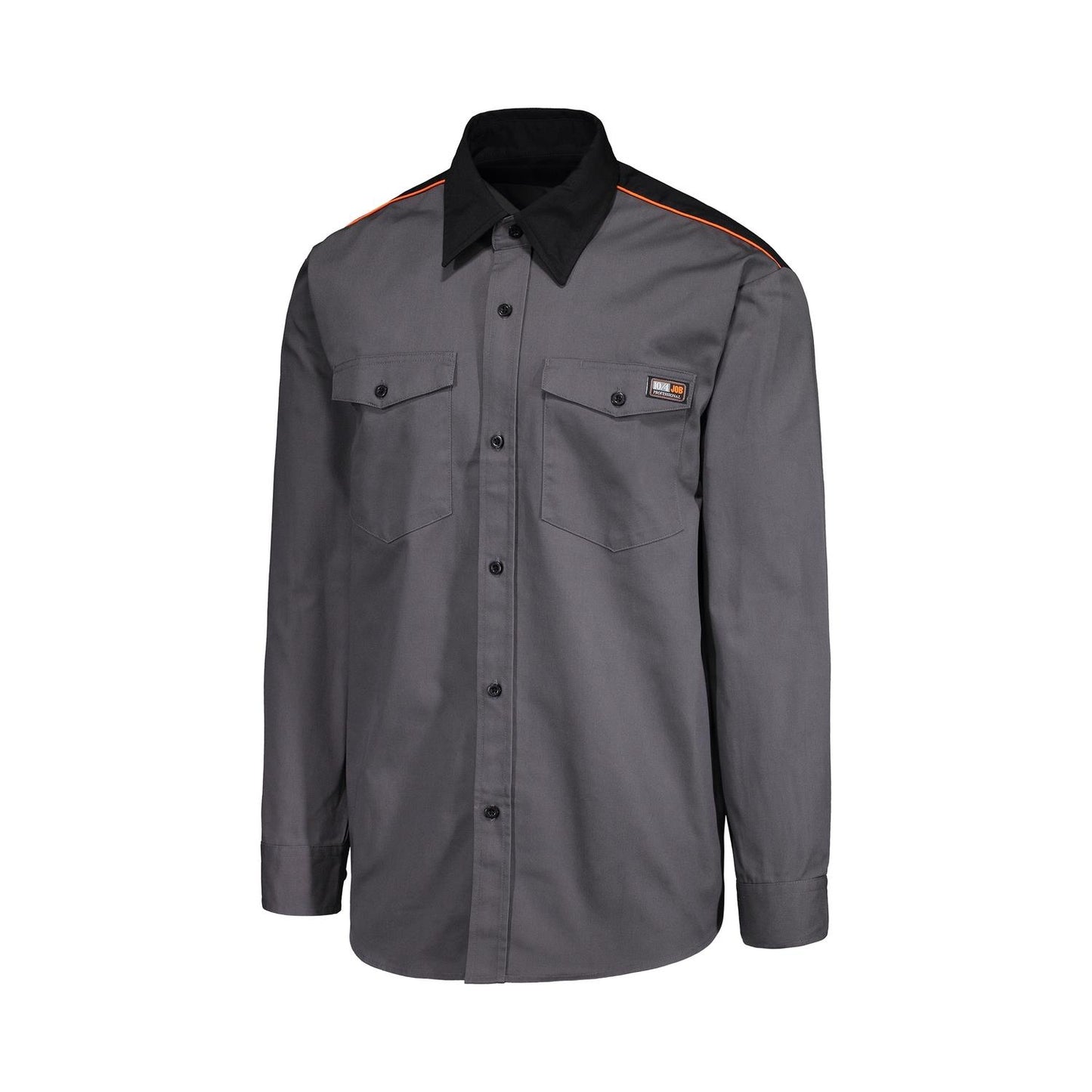 CHEMISE M/LONGUE 10/4 GRISE  25-750-GRIS