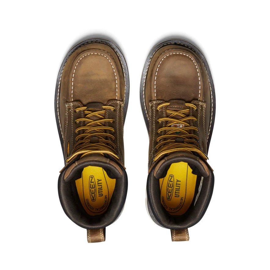 BOTTE  KEEN CSA CINCINATI CUIR BRUN WP   1028288
