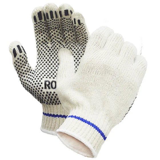 X-LARGE PTS PVC KNITTED GLOVE