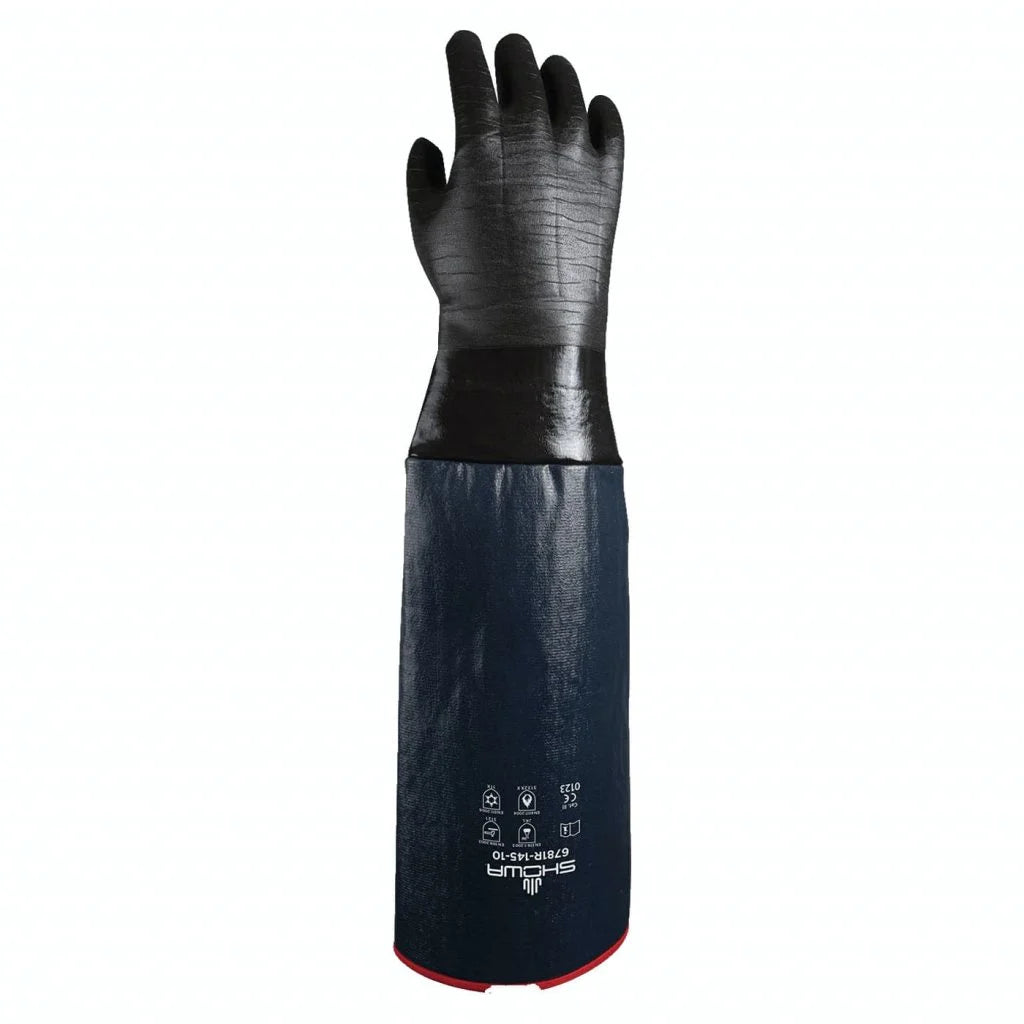 GANT SHOWA 12" TRIPLE ISOLANT MANCHETTE NITRILE 14"   6781R-145