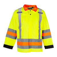 MANTEAU DE SIGNALEUR HI-VIZ MANCHES LONGUES   116602TRYL