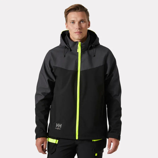 MANTEAU HH OXFORD H. SOFT JACKETS BLACK/EBONY    74290-999