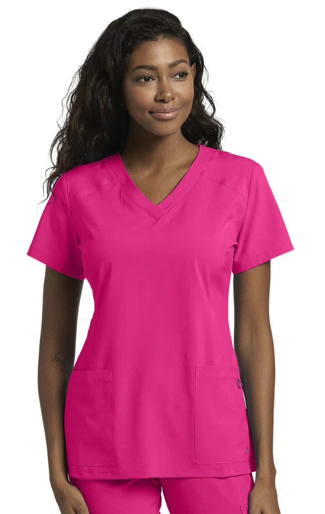 White Cross Women's Uniform Top Fit V-Neck #785