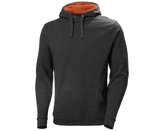 COTON OUATE HH MANCHE LONGUE BLACK MELANGE GR XL   79284-992-XL