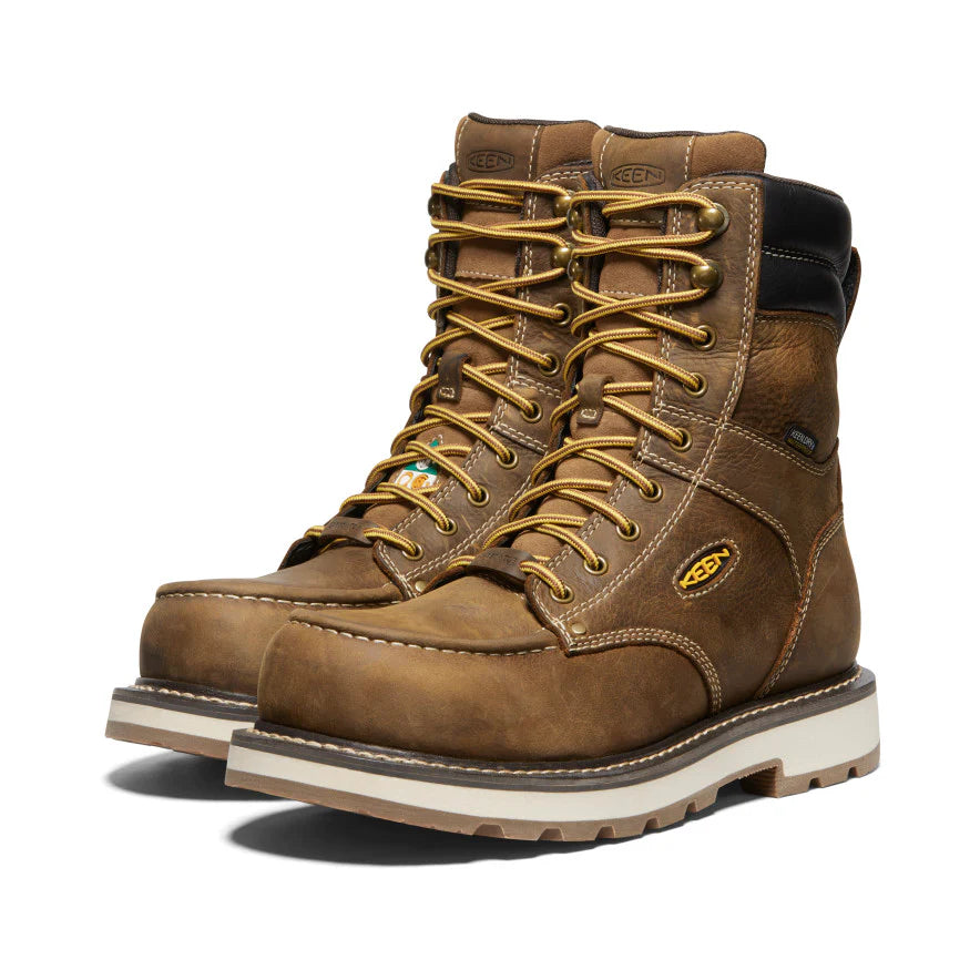 BOTTE  KEEN CSA CINCINATI CUIR BRUN WP   1028288