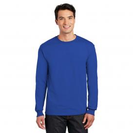 T-SHIRT À MANCHES LONGUES GILDAN BLEU ROYAL   8400-ROYAL-