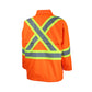 Orange waterproof coat GANKA 87R99-1OR