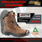 Botte Baffin Barton CSA brune a cap d'acier - CFLX-MP01