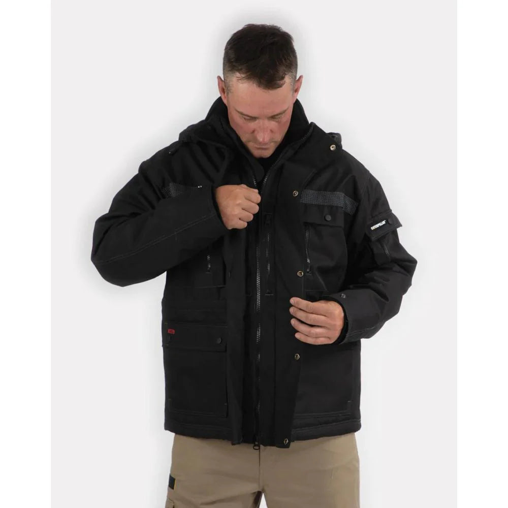 PARKA CAT HOMME HIVER NOIR     W11432-016