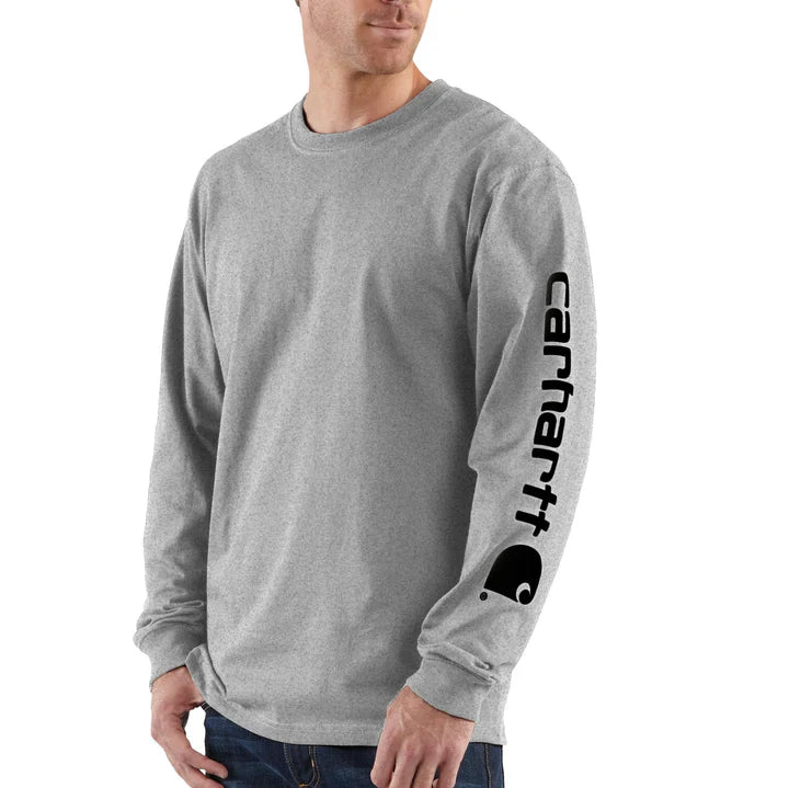 CHANDAIL CARHARTT M/L LOGO CARHARTT SUR MANCHE DVO