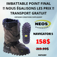 NEOS Navigator Lined Boot Cover N5P3GRY