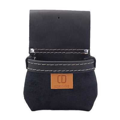 Leather studded bag, 1 pocket - DM-349